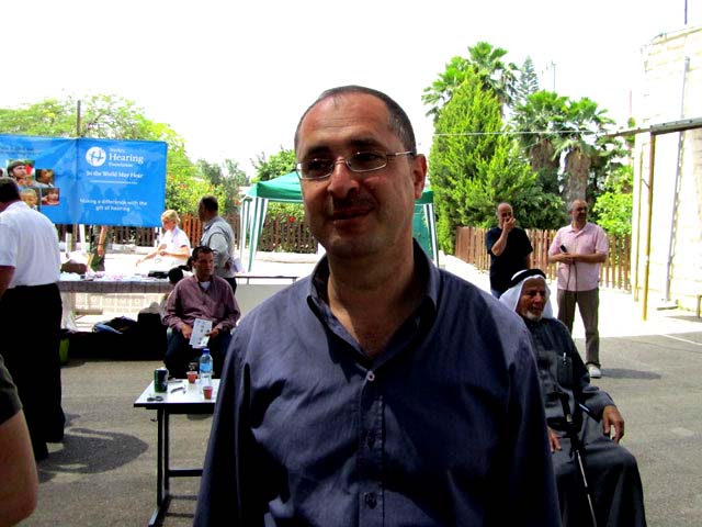 Директор поликлиники палестинского отделения "Врачей за права человека" Салах Хадж Ихье.