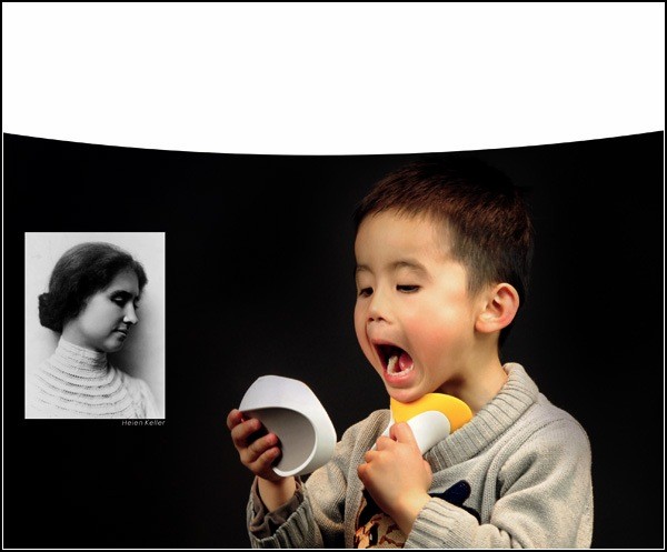VV-Talke, концептуальное устройство в помощь слабослышащим детям.