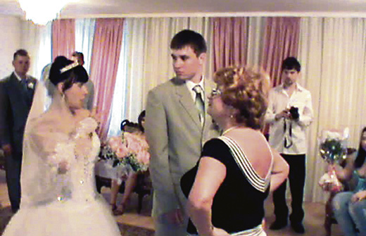 Свадьба глухих. Фото газеты "Твой день" 