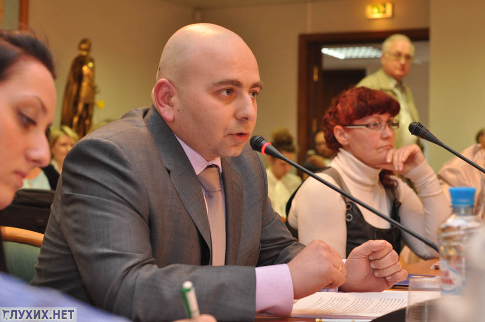 Руководитель отдела социальных программ и проектов ОООИ «ВОГ» Максим Ларионов.