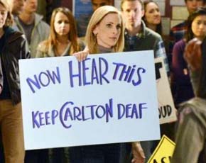 Марли Мэтлин, оскароносная глухая актриса: «Это многообещающее шоу для глухих актеров»