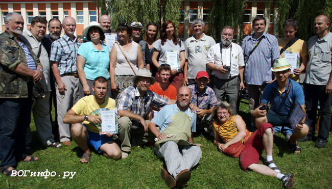 Участники пленэра 2013 г. в городе Дзержинске (Беларусь)