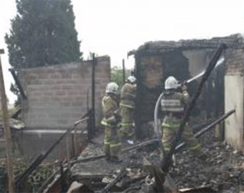 В пожаре под Алуштой погибла глухая женщина