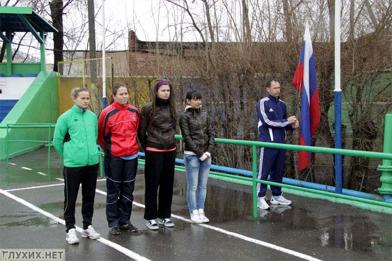 Капитаны команд на открытии Чемпионата России по футболу.