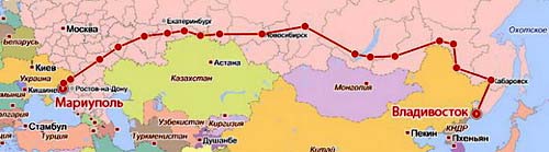 Глухой мужчина отправился на простом велосипеде во Владивосток Глухой мужчина отправился на простом велосипеде во Владивосток