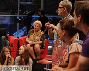 Съёмки телеканала "Столица". Фото "Глухих.нет" Съёмки телеканала "Столица". Фото "Глухих.нет"