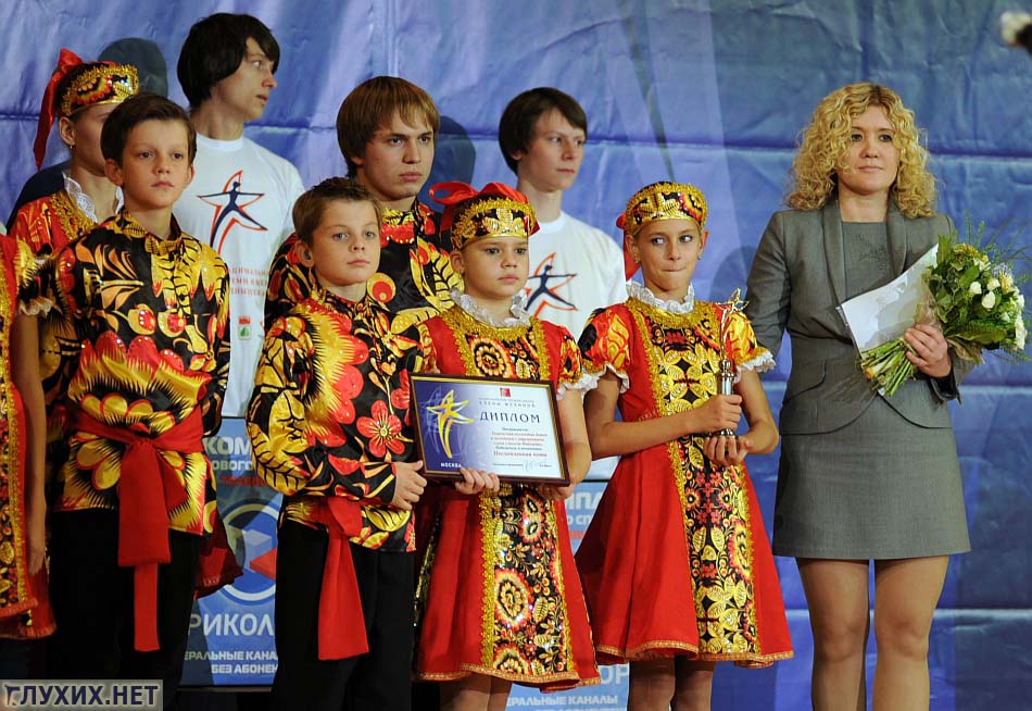 Алёна Орлова со своим коллективом «Ангелы надежды».