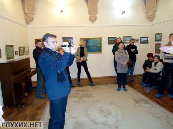 Выставка глухих художников в саратовском Доме учёных Выставка глухих художников в саратовском Доме учёных