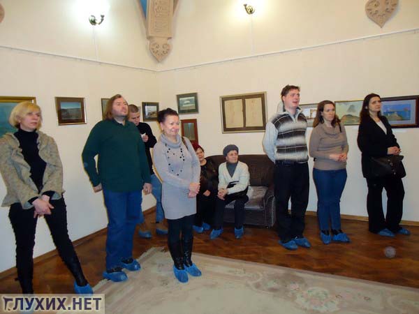 Выставка глухих художников в саратовском Доме учёных Выставка глухих художников в саратовском Доме учёных