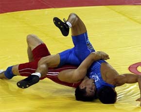Новосибирский спортсмен выиграл Чемпионат России по греко-римской борьбе среди слабослышащих Новосибирский спортсмен выиграл Чемпионат России по греко-римской борьбе среди слабослышащих