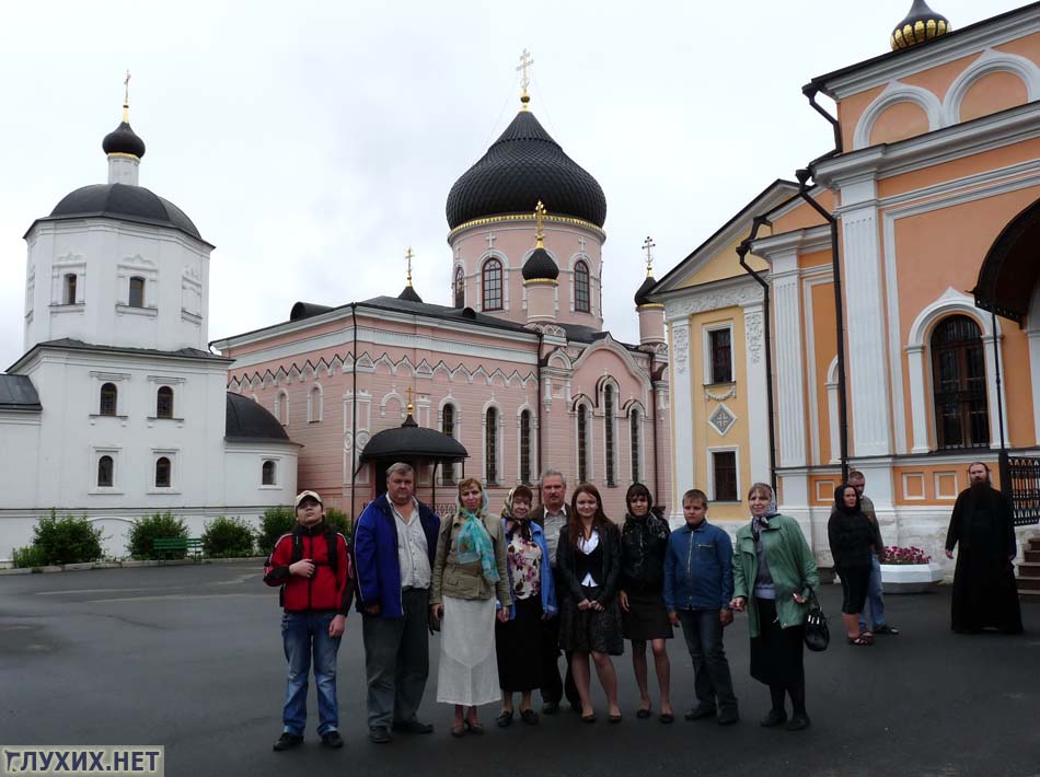 В одном из монастырей. В одном из монастырей.
