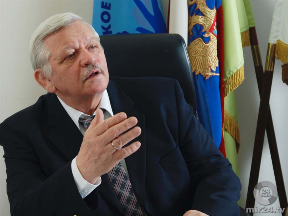 Президент Всероссийского общества глухих (ВОГ) Валерий Рухледев. Президент Всероссийского общества глухих (ВОГ) Валерий Рухледев.