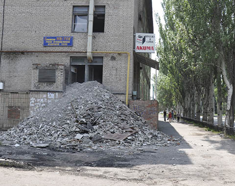 В бывшем здании Украинского общества глухих начался ремонт