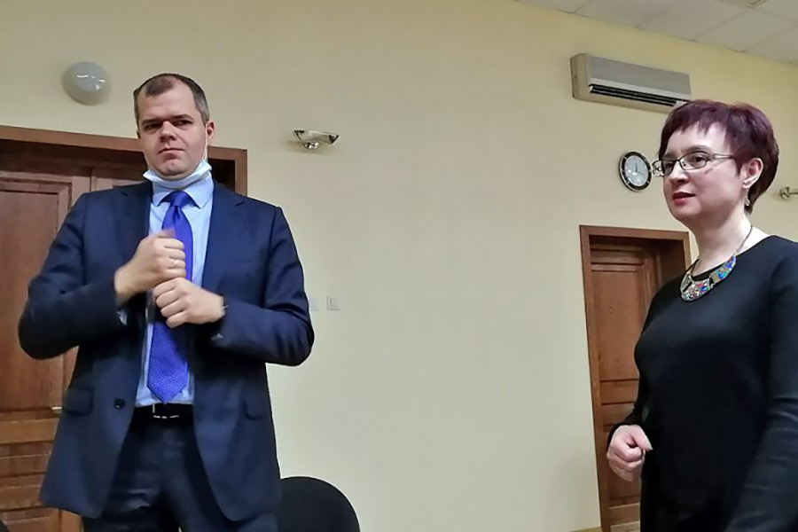 Председатель МГО ВОГ провёл переговоры в Департаменте здравоохранения