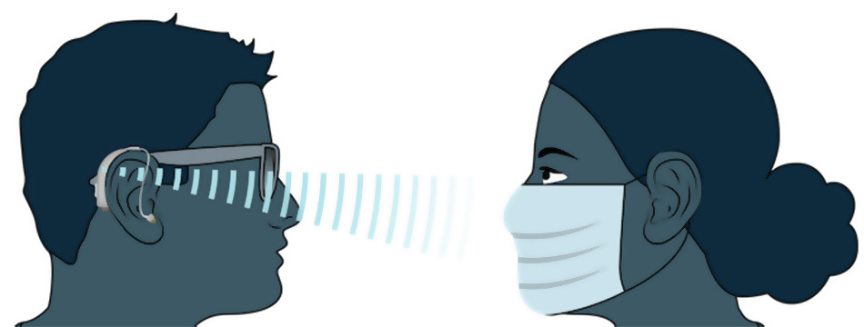Ученые придумали слуховой аппарат, читающий по губам через маску