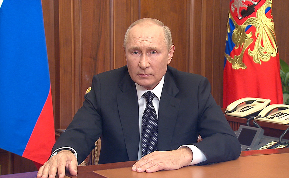 Обращение Владимира Путина от 21 сентября 2022 г. (С СУБТИТРАМИ)