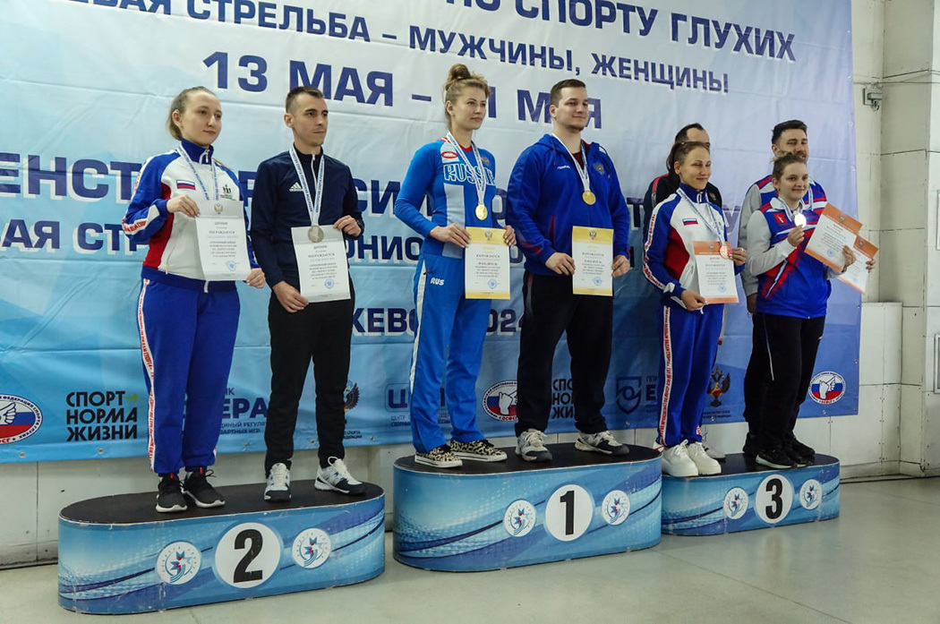 Второй день чемпионата России по пулевой стрельбе в Ижевске